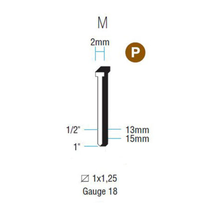 Καρφάκια M-15/1.700 blister – Maestritools