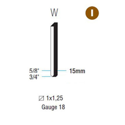 Βελονάκια W-15/2.000 blister – Maestritools
