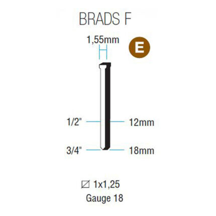 Καρφάκια Κορνίζων F-18/5.000 – Maestritools
