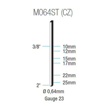 Βελονάκι Μ064ST-25/10.000 – Maestritools