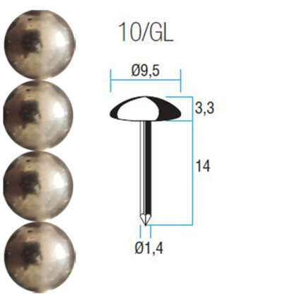 Καπαράς 10άρης νίκελ ίσιος – Maestritools