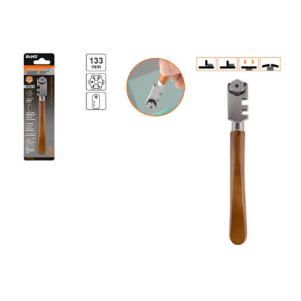 Τζαμοκόφτης 6 Θέσεων 1-6mm - Maestritools