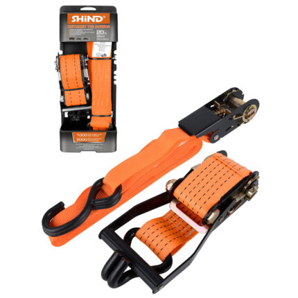 Ιμάντας σύσφιξης με καστάνια β. τύπου, 6Mx38mm 1000/2000kg – Maestritools