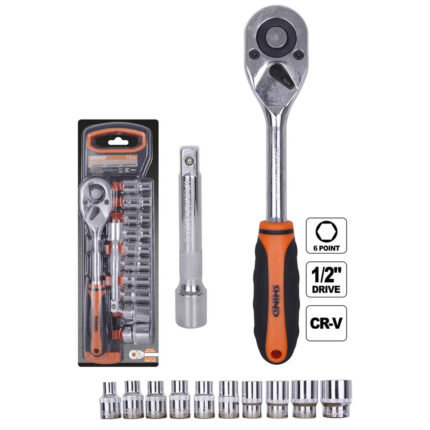 ΣΕΤ ΚΑΡΥΔΑΚΙΑ 1/2'' 12ΤΕΜ. – Maestritools