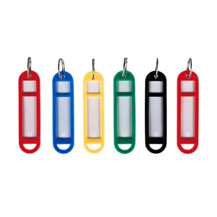 Μπρελόκ πλαστικά χρωματιστά, 50τμχ - Maestritools