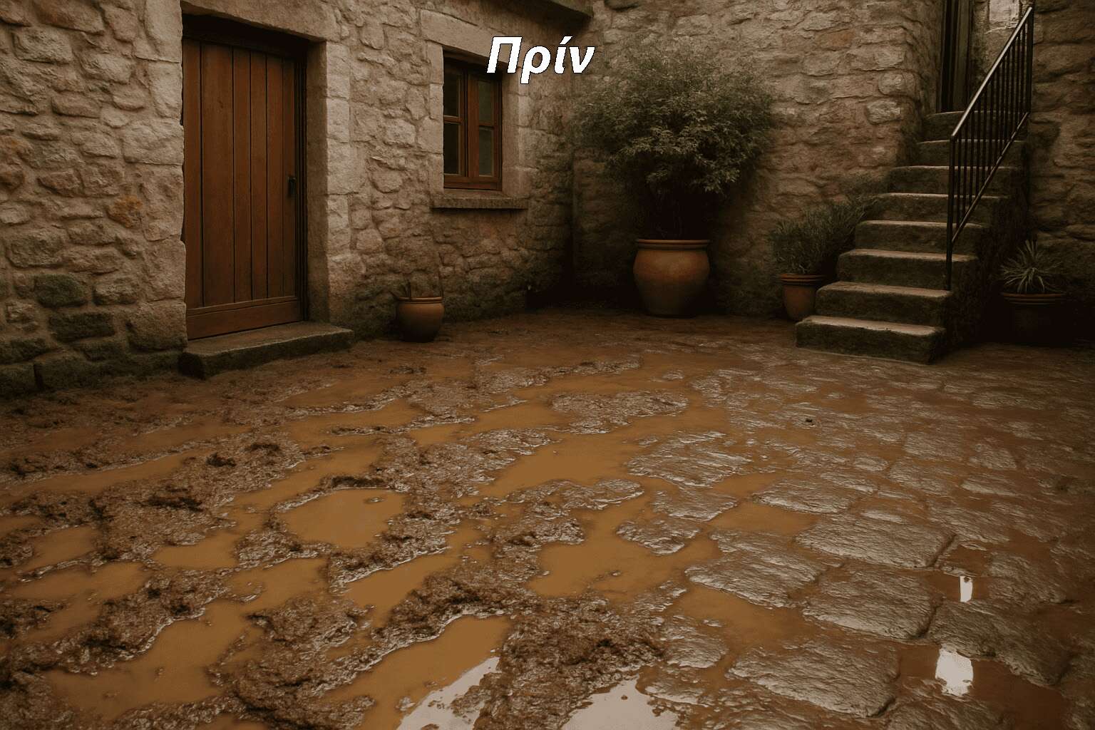 Λάσπες - Πρίν